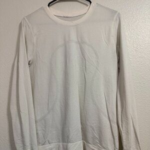 Lululemon Swiftly Breathe Long Sleeve Shirt White